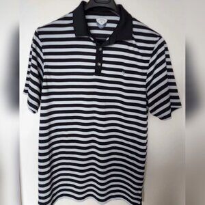 Callaway Golf Polo Size XL Black-White Stripe